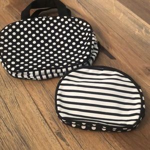 2 pc Makeup Bag Sat